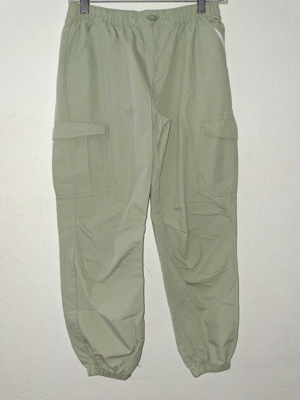 Men's Cargo Jogger Pants in Olive Green